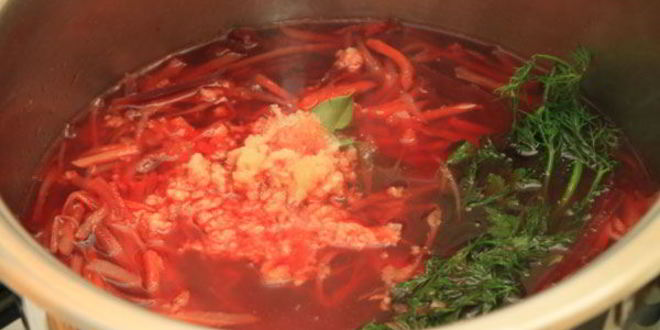 Рецепт борщ в кастрюле zepter