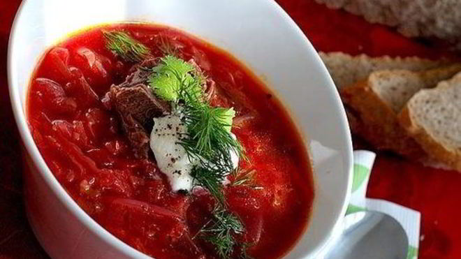 Рецепт Борщ в микроволновке