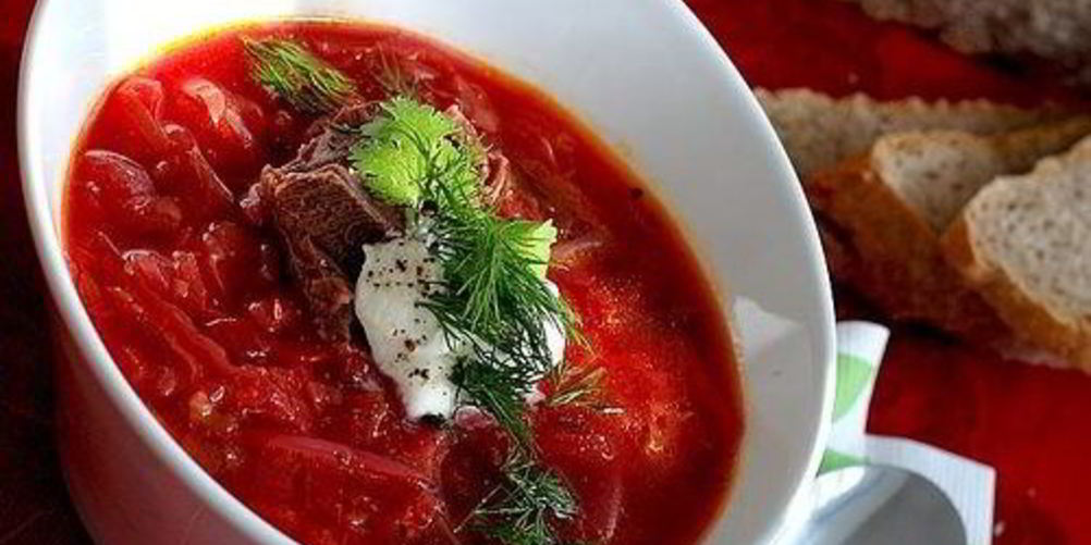 Как приготовить борщ в микроволновке