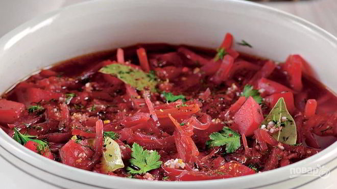 Рецепт Борщ вегетарианский