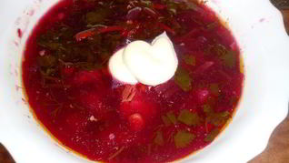 Рецепт Борщ-экспромпт без капусты