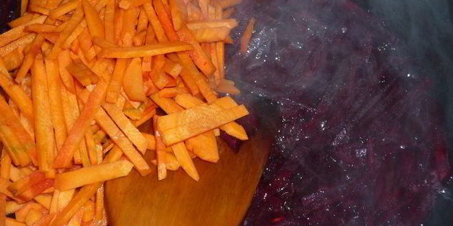 Рецепт борщ-экспромпт без капусты