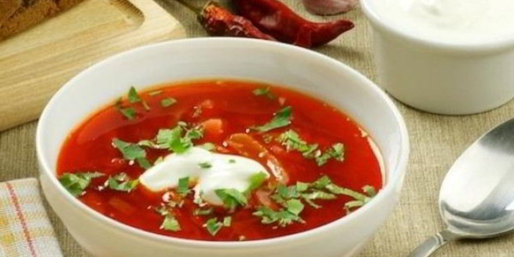Как приготовить кислый борщ