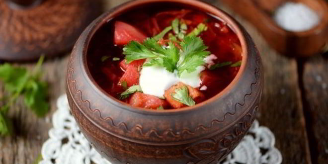 Рецепт классический борщ с курицей