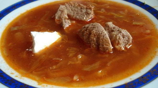 Рецепт Мамин борщ