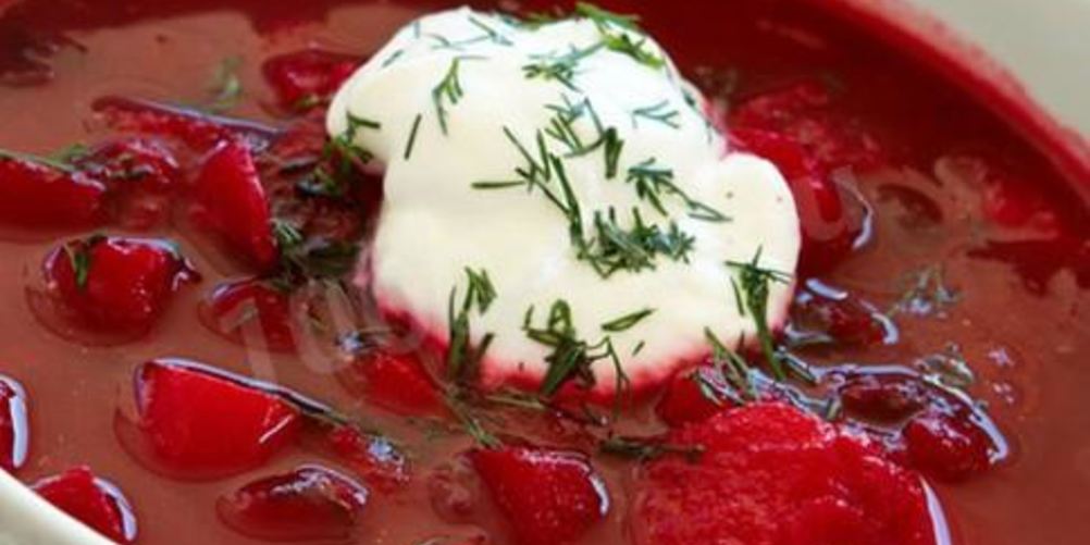 Рецепт украинский борщ