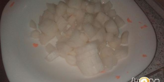 Рецепт осенний желтый борщ