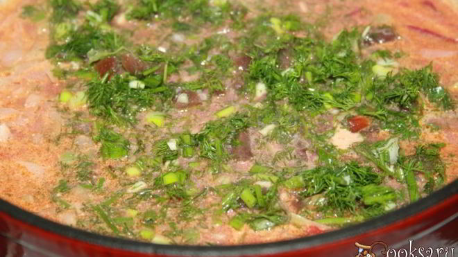 Рецепт Полтавский борщ