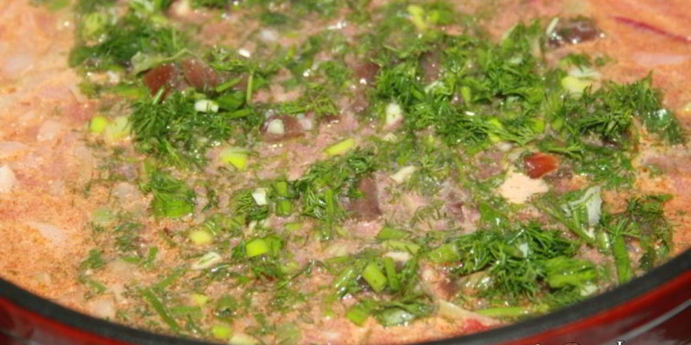 Как приготовить полтавский борщ