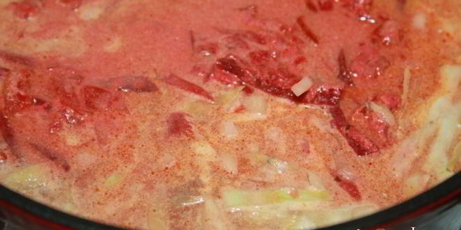 Рецепт полтавский борщ