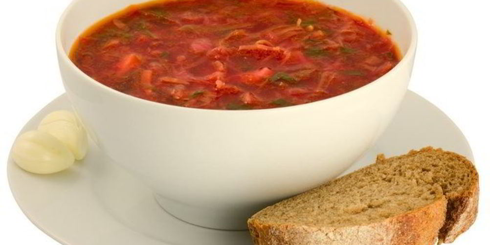 Рецепт постный борщ с фасолью