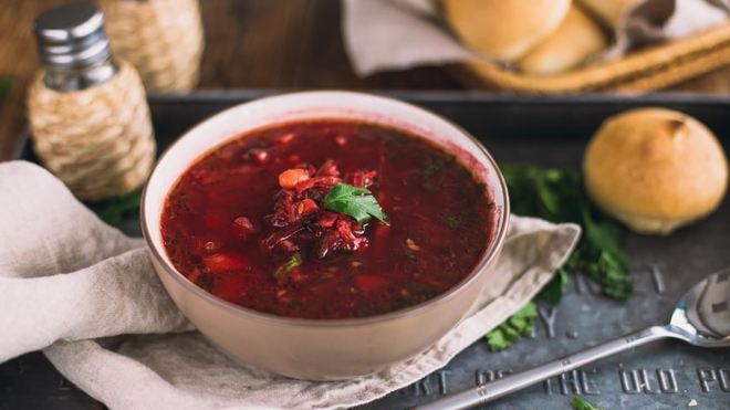 Рецепт Постный борщ