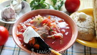 Рецепт Русский борщ