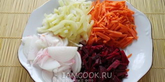 Рецепт русский борщ