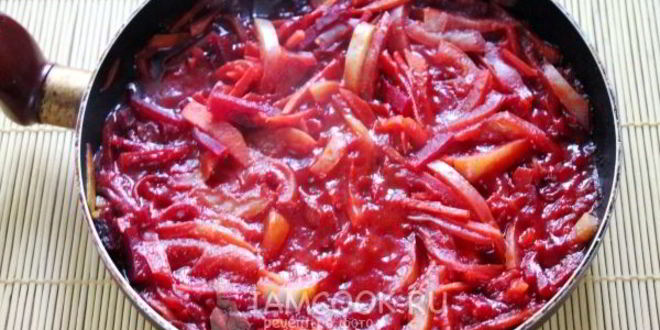 Рецепт русский борщ