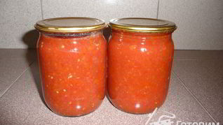 Рецепт Томатная заправка для борща