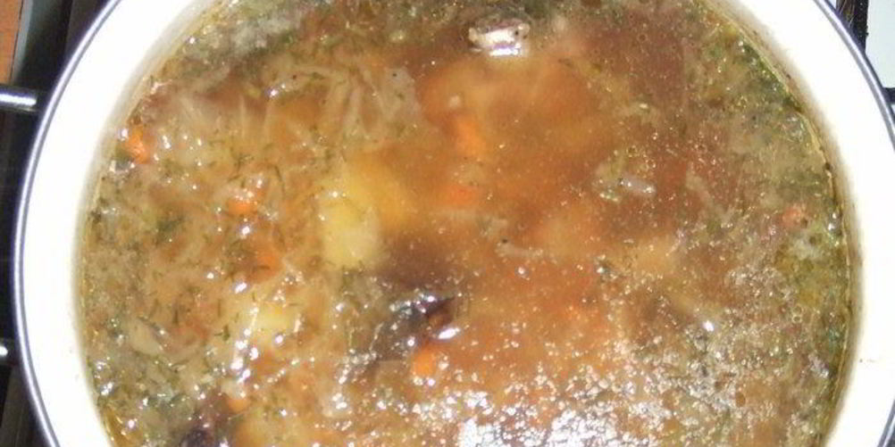 Рецепт борщ с квашеной капустой