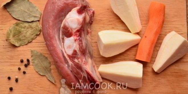 Рецепт украинский борщ с галушками