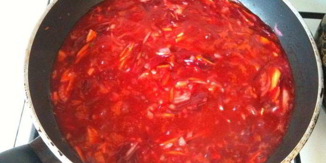 Рецепт украинский борщ