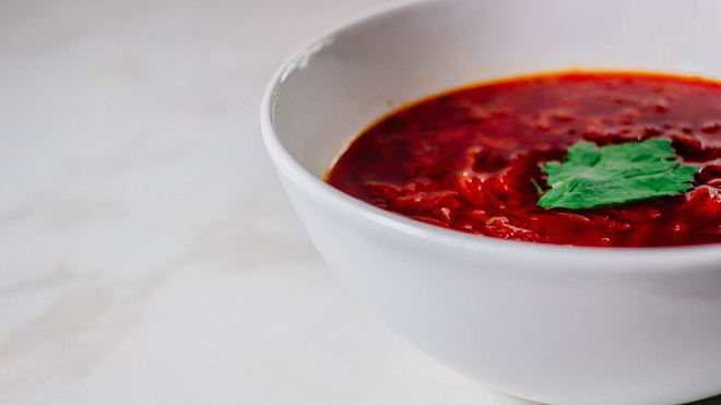 Рецепт Вегетарианский борщ