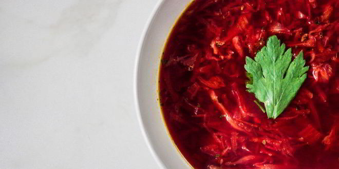 Рецепт вегетарианский борщ