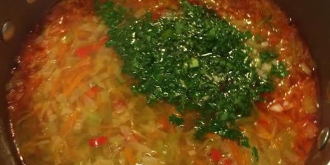 Рецепт весенний борщ