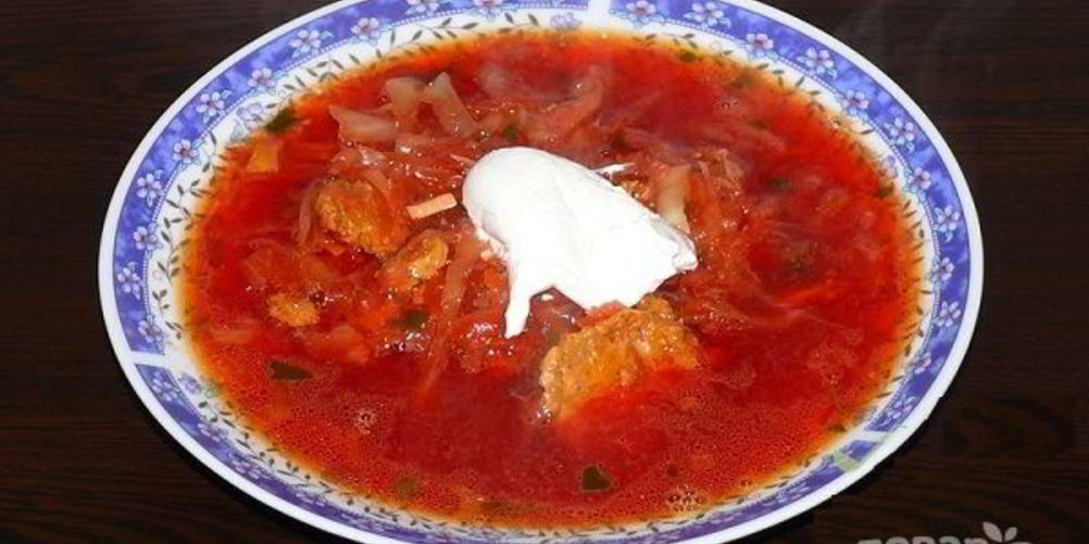 Как приготовить вкусный борщ с тушенкой