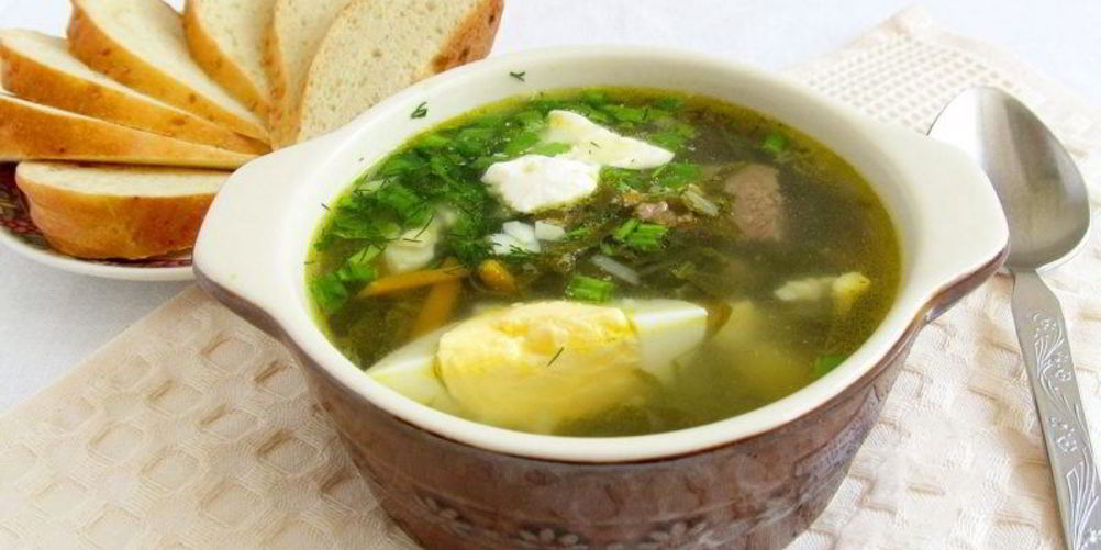 Как приготовить вкусный борщ со щавелем