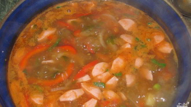 Рецепт Зеленый борщ со щавелем и крапивой