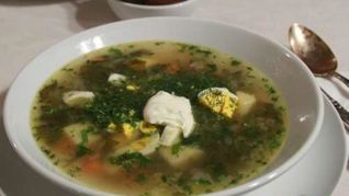 Рецепт Зеленый борщ