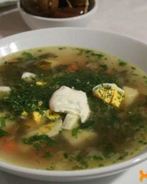 Зеленый борщ