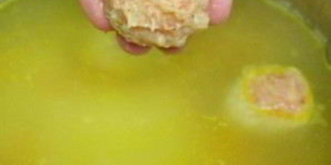 Рецепт домашний суп с фрикадельками