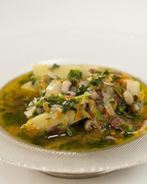 Фасолевый суп с копченостями