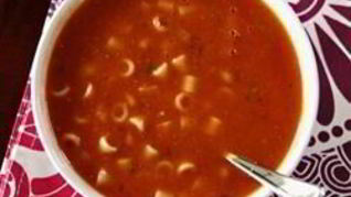 Рецепт Фасолевый суп с макаронами по-итальянски