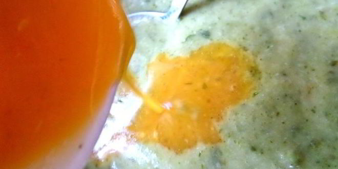 Рецепт французский чесночный суп с сырными гренками