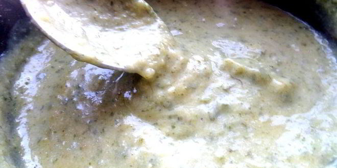 Рецепт французский чесночный суп с сырными гренками