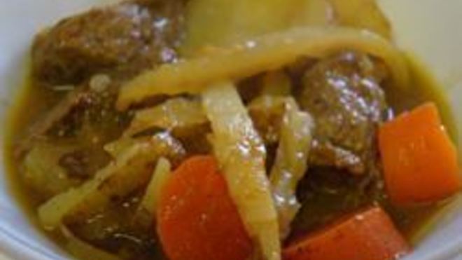 Рецепт Говяжий суп с карри