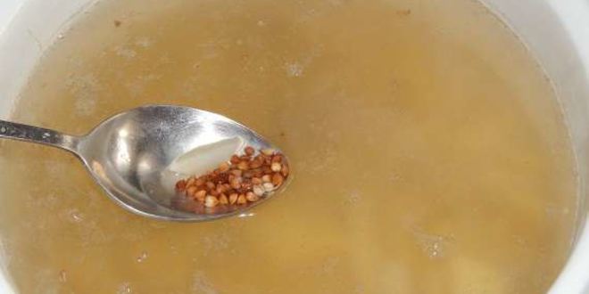 Рецепт гречневый суп с грибами