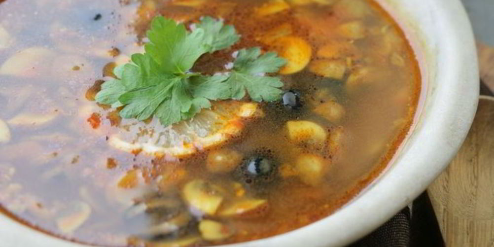 Рецепт грибной суп с гречкой