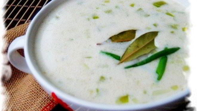 Рецепт Ирландский суп с геркулесом и луком-пореем