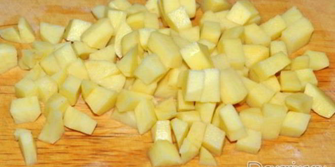 Рецепт картофельный суп с куриными потрошками