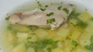 Рецепт Картофельный суп с курицей