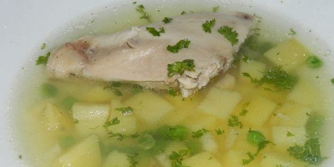 Рецепт картофельный суп с курицей