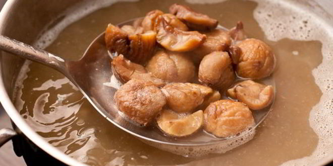 Рецепт каштановый суп