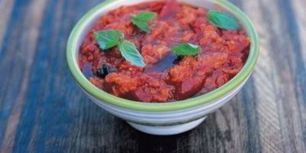 Рецепт томатный суп с перцем и рисом