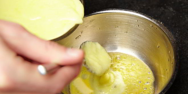 Рецепт крем-суп из брокколи с лососем