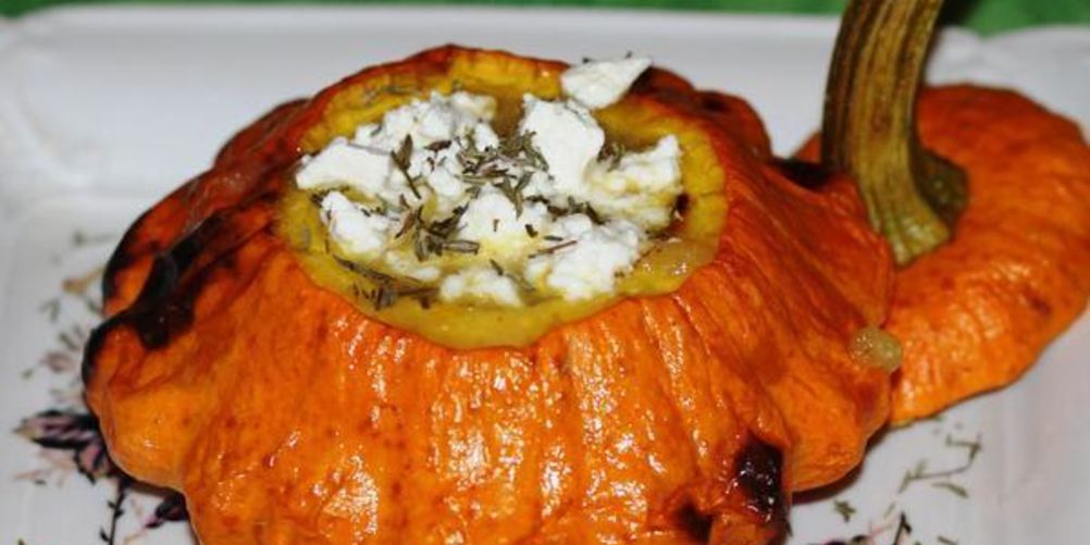 Как приготовить крем суп из патиссонов с брынзой и тимьяном