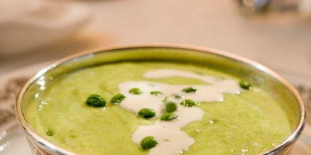 Как приготовить крем-суп из зеленого горошка и мяты