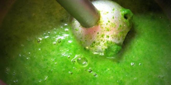 Рецепт крем-суп с картофелем и шпинатом