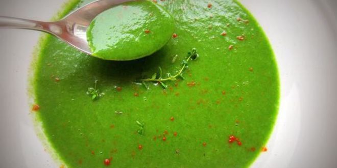 Рецепт крем-суп с картофелем и шпинатом